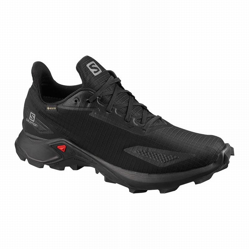 Chaussures De Trail Running Salomon Homme Noir - Salomon ALPHACROSS BLAST GTX - France (0516-BISVT)